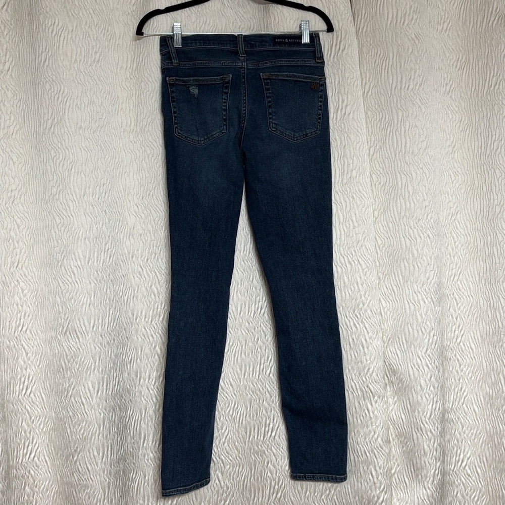 Rock & Republic Fixx Skinny Jeans Women’s Blue Denim- Size 6 M - Picture 10 of 10